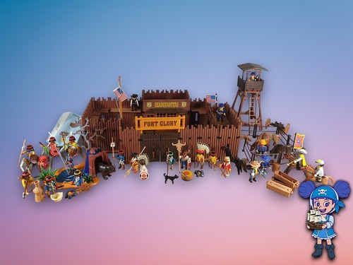 Playmobil fort randall 3806 - fort,