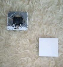 1 x  Merten Taster oder Wechsel Schalter Artec  Farbe Polarweis 