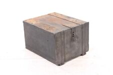 uralte Metallkiste massiv 4mm Stärke Oldtimer LKW Staukiste verm. Werkzeugkiste