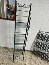 Wandregal Standregal antik weiß Schmiedeeisen Eisen Nostalgie Shabby Regal 148H