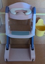 Toilettentrainer Toilettenaufsatz WC Sitz Toilettensitz mit Treppe für Kinder