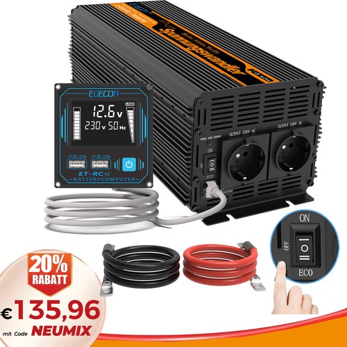 Edecoa 1500w 3000w reiner - edecoa,