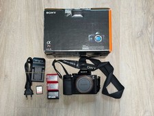 Sony A7 R 36.4MP Digitalkamera (1. Generation) - Schwarz (Body) 