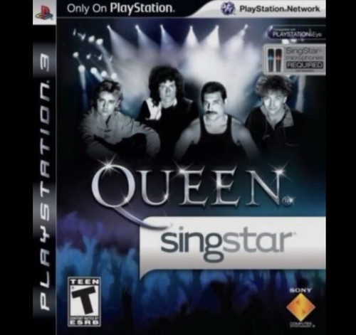 Queen singstar ps3 game - singstar,