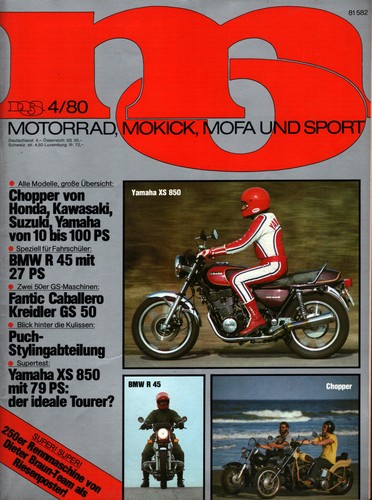Zeitschrift motorrad 4 - zeitschrift, #4