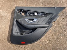 Mercedes W205 AMG C63 Türpappe Türverkleidung Leder Hinten Rechts Limousine 