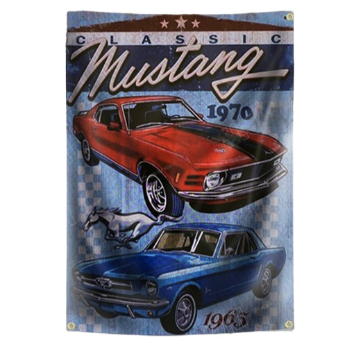 Ford mustang flagge fahne - ford,