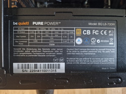 Quiet pure power bq - pure,