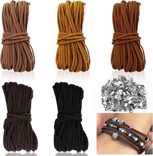 Lederband bastelset farben - lederband, 5