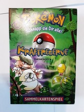  Original Pokemon Themendeck Kraftreserve deutsch, guter Zustand. LEER