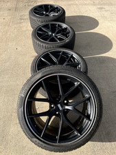 Winterreifen Winterräder BMW M3 F80 / M4 F82 19 Zoll BBS schwarz  Anfahrschutz