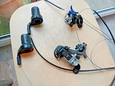 Shimano Altus SIS Schaltwerk Umwerfer Drehgriff  Züge  usw. - Fahrrad