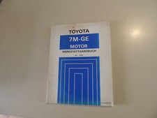 Reparaturanleitung Werkstatthandbuch MOTOR Toyota SUPRA MA70 (A70) 1.1986 RM029M