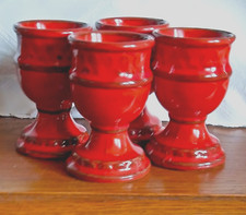 4 Eierbecher (Rastal?) Studio