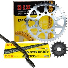 Kettensatz X-Ringkette DID 525VX3 für Honda VT 600 C Shadow VT600 PC21 1989-2000