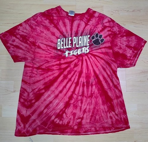 Gildan tie dye batik shirt - batik, t
