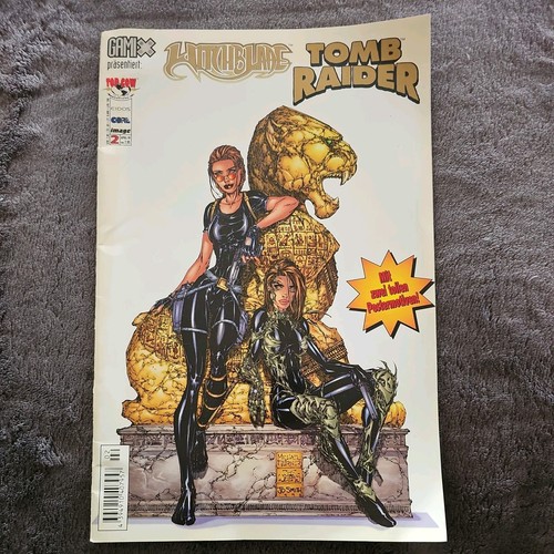 Witchblade tomb raider comic - tomb,