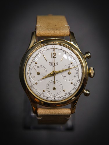 Heuer pre carrera chronograph - heuer,