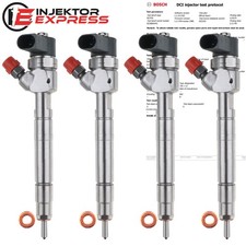 4x 0445110100 EINSPRITZDÜSE