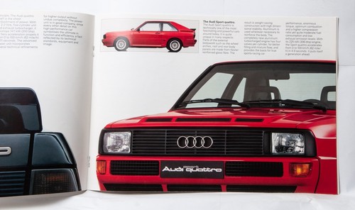 Audi prospekte quattro - prospekte,, &
