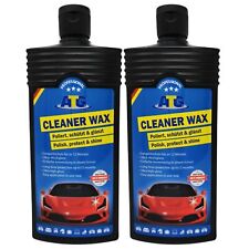 Auto Wachs Lack Versiegelung Kratzer Autowachs Politur Wax Carnaubawachs 2x430ml