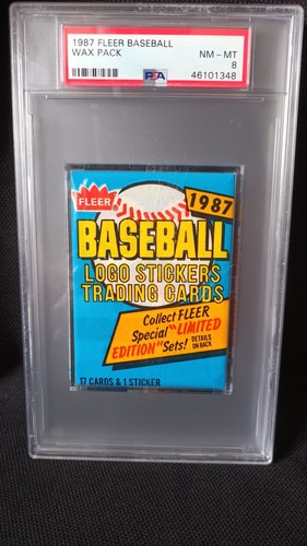 Baseball fleer 1987 wax - fleer,