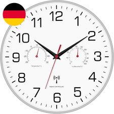 Wanduhr Funk Geräuschlos Mit