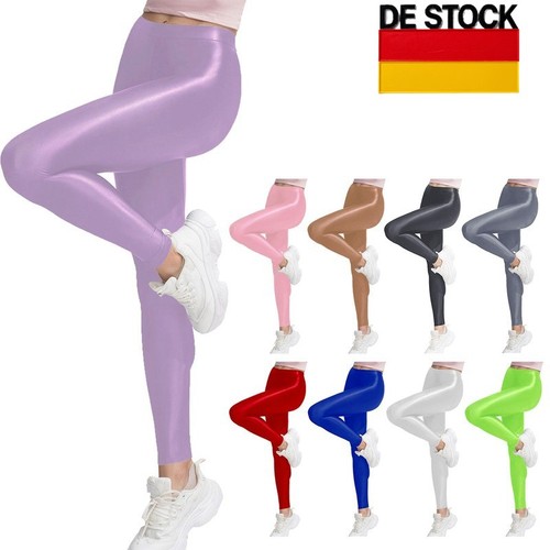 Damen glossy leggings - damen,