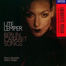 Berlin cabaret songs - berlin, von