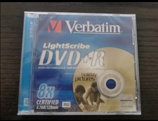LightScribe DVD+R Verbatim