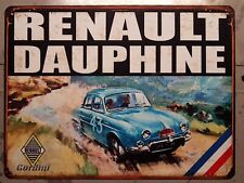 Blechschild Vintage Renault