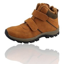 Herren Winterschuhe Boots Stiefel Stiefeletten Gefüttert Camel 72430
