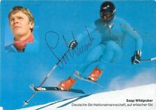 Sepp Wildgruber Autogrammkarte Deutsche Ski-Nationalmannschaft Erbacher-Ski