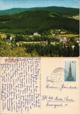 Bergneustadt Missionshaus Bibelschule Wiedenest aus der Vogelschau 1977