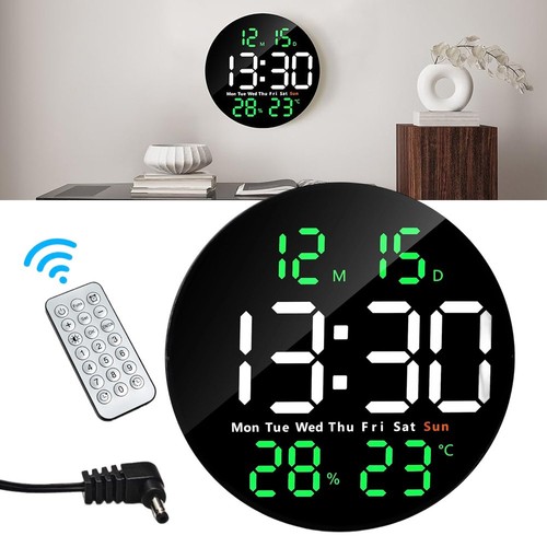 Zoll wanduhr digital led - wanduhr,