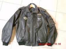 Herren Piloten Jacke Leder