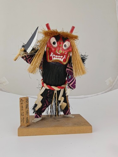 Japanische akita namahage - japanische, oni