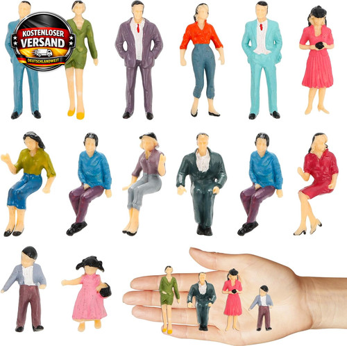 Stück miniatur menschen 1 - 14,