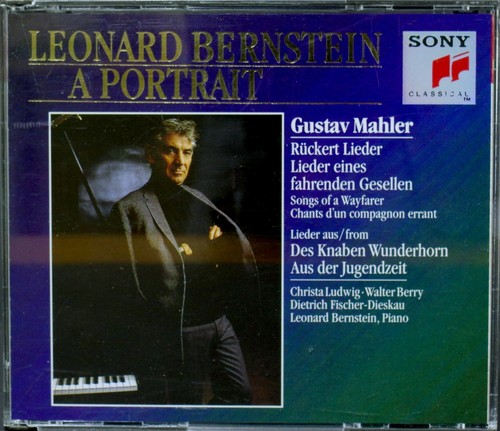 Leonard bernstein portrait - leonard, a