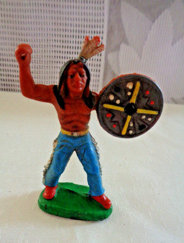 Ddr gummi figur indianer - ddr,