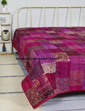 Indisch King Size Kantha Decke