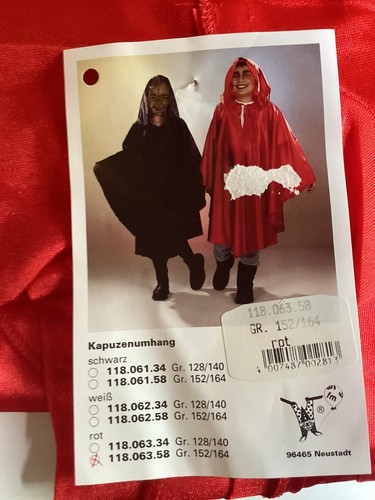 Unisex umhang cape - umhang,