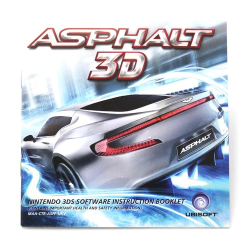 Nintendo 3ds asphalt - 3ds, 3d