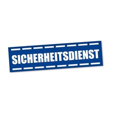 Sicherheitsdienst Magnetschild