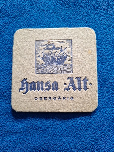 Bierdeckel einseitig hansa alt - bierdeckel,