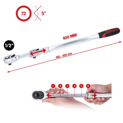 Tools ratchet telescopic - tools,