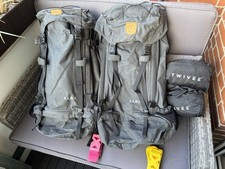 Fjällräven Kajka 65 & 75 Liter Schwarz Backpack Rucksack Travel Backpack