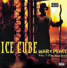 5 Ice Cube CDs ,War & Peace
