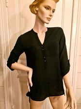 Atmosphere Bluse V-Ausschnitt