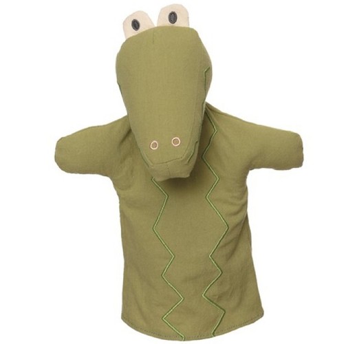 Handpuppe krokodil kroko - krokodil,